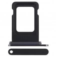 Лоток для SIM-карти для iPhone 15 Plus (чорний)